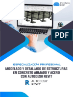 Brochure Modelado y Detallado de Estructuras en Concreto Armado y Acero Con Revit