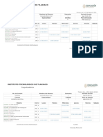 Horario de Clases