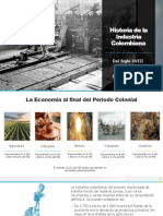 Historia de La Industria Colombiana