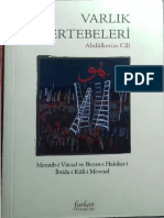 Abdulkerim El-Cili - Varlik Mertebeleri