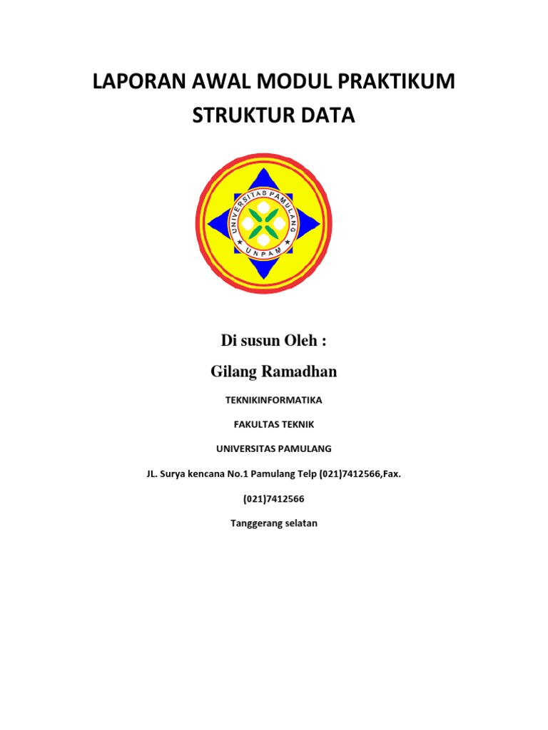 Laporan Praktikum Struktur Data | PDF