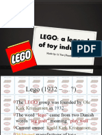LEGO: A Legend of Toy Industry?