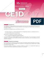 Evaluations Certificatives - CE1D - Francais