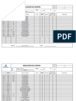 Requisición de filtros para maquinaria vial