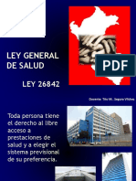 Ley General de Salud Perú resumen