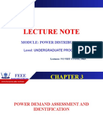 C 3 - Power Demand Assessment and Identification