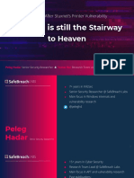 DEF CON Safe Mode - Peleg Hadar - A Decade After Stuxnet's Printer Vulnerability Printing Is Still The Stairway To Heaven