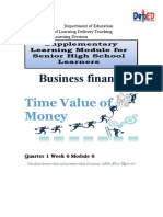 Calculating Time Value of Money