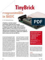 Programmable in Basic: M16C Tinybrick