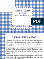 Berpikir Kritis DLM Kep