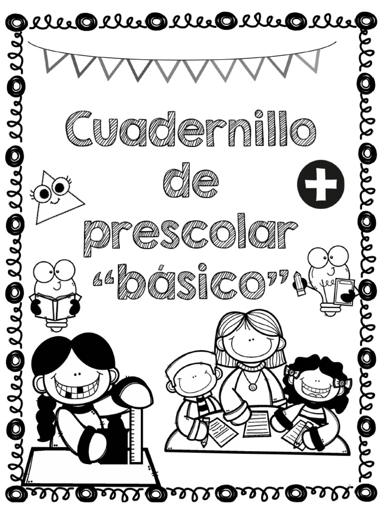 Cuadernillo de Actividades para Preescolar | PDF | Color | Diseño gráfico