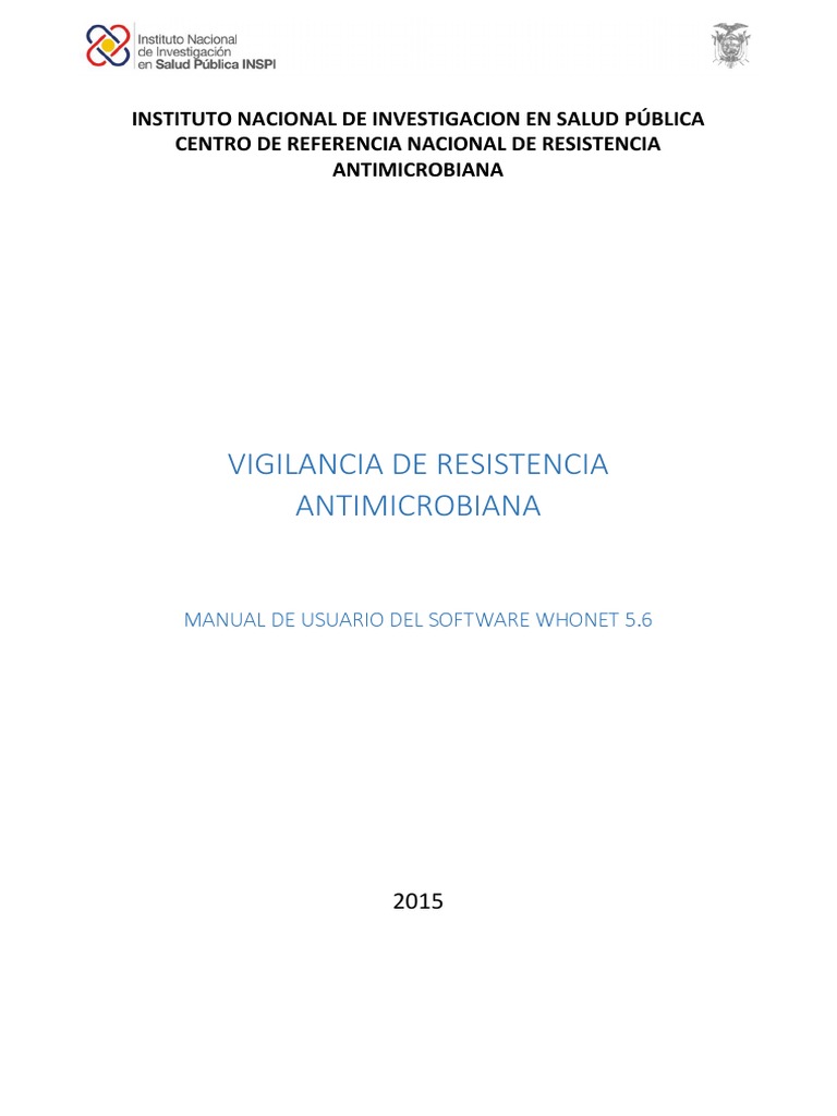 Manual de Usuario WHONET 5.6 | PDF | Archivo de computadora | Microsoft ...