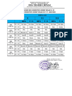 Roster Ujian Mid Dan Semester Genap 20-21