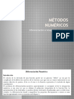 8 Diferenciacion e Integracion Numerica