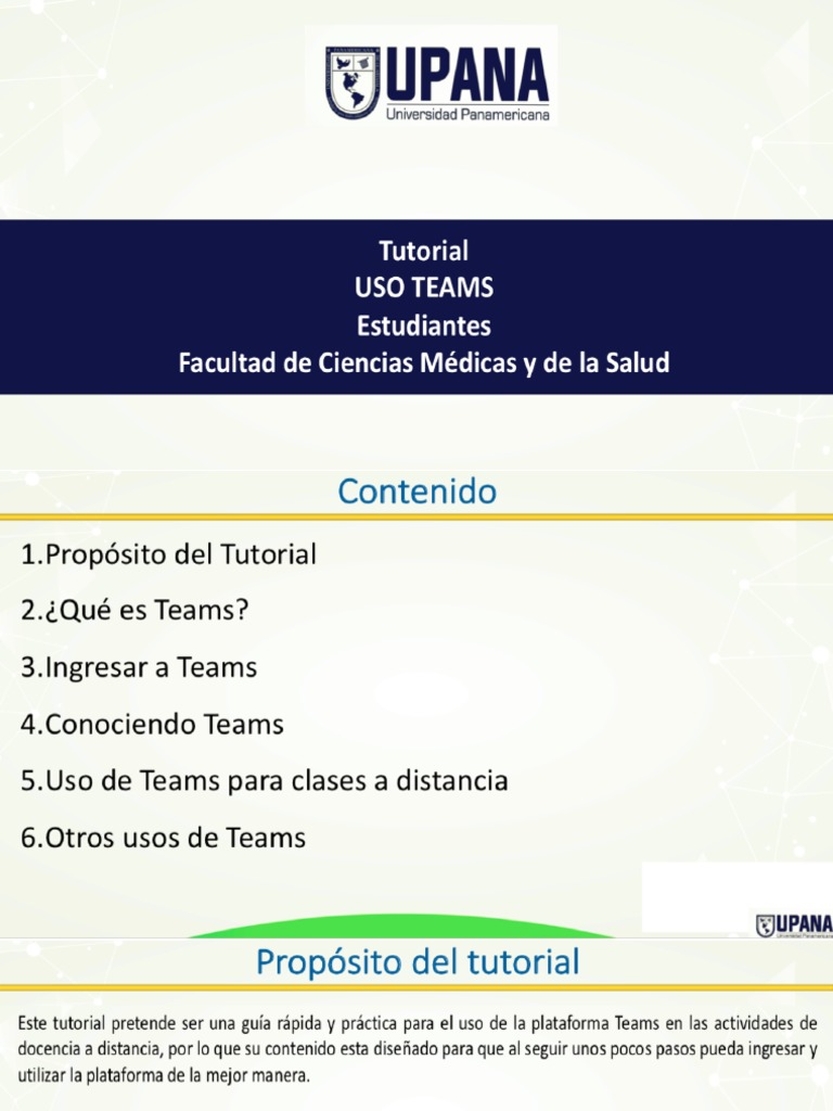 Tutorial teams estudiantes pdf