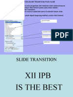 Slide Transition