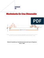 Ud 2. Recurso 4. Movimiento en Una Dimensión