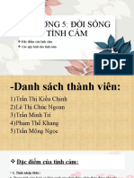 CHƯƠNG-5 Doi Song Tinh Cam