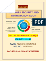 Digital Assignment (Lab) - 2: LAB SLOT: L31+32 Name: REG. NO.