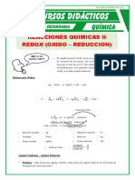 Que Es Una Ecuacion Redox para Quinto de Secundaria