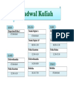 Jadwal