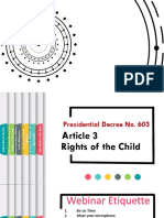 Rights of The Child Educ 105 September 11 2021