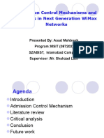 Admission Control Mechanisms and Schemes in Next Generation Wimax Networks