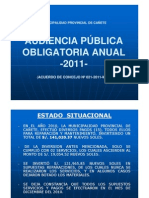 Gestion Alvarado-Espinoza y Las Obras Fantasmas