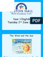 Year 1 English Tuesday 2 June 2020