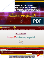Tutorial Sibima - Surabaya 6 September 2021