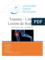 Trauma Line - Luxacion de Rodilla