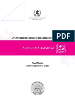 Matemáticas Nivel Medio