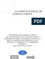 HC y Proceso Penal