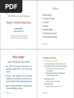 HCI Chapter 6 Interaction Design Basics