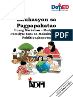 Esp8 - q1 - Mod3 - Pamilya Susi Sa Makabuluhang Pakikipagkapwa - v2