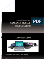 Consumer Reflection Presentation