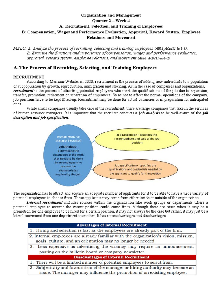 Orman Las Q2 Week4 | PDF | Recruitment | Interview
