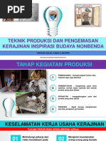 Teknik Produksi Dan Pengemasan Kerajinan Dengan Inspirasi Budaya Lokal Nonbenda 1 Pdf