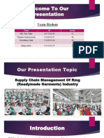 RMG Supply Chain Management