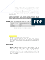 DETERMINACIÓN ESPECTROFOTOMÉTRICA DEL Cd+2 CON DITIZONA EN SOLUCIÓN MICELAR ANIÓNICA