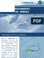 Movimiento de Tierras: Caminos I