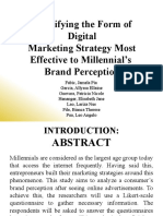 Millennials Brand Perception Online Ads