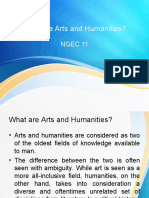 NGEC 11 What Is Art and Humanities