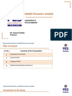 AAVAS Financiers Organizational Structure