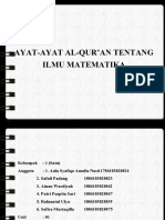 Klp. 1 Ayat Al-Qur'an Tentang Matematika