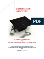 AIU Equivalence Information Brochure