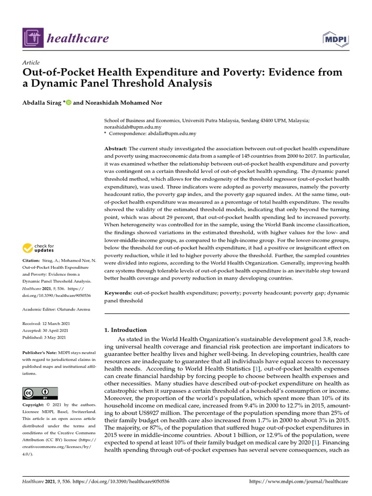 poverty and healthcare essay