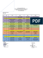 Jadwal Mata Kuliah Ganjil 21.22 S1 PKB A