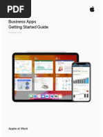 Business Apps Getting Started Guide: Apple at Work