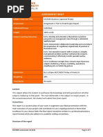 MGT605 Assignment 2A Brief